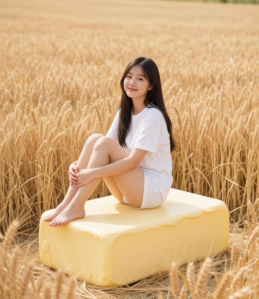 버터 언덕의 소녀