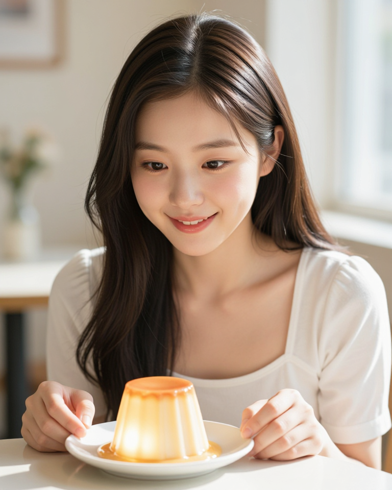 디저트와 소녀